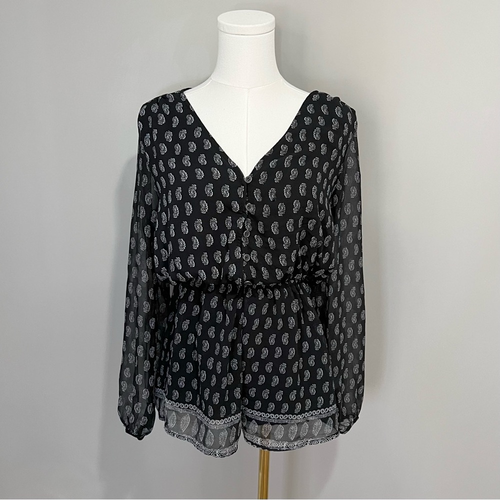 Cotton On Black Romper Size S